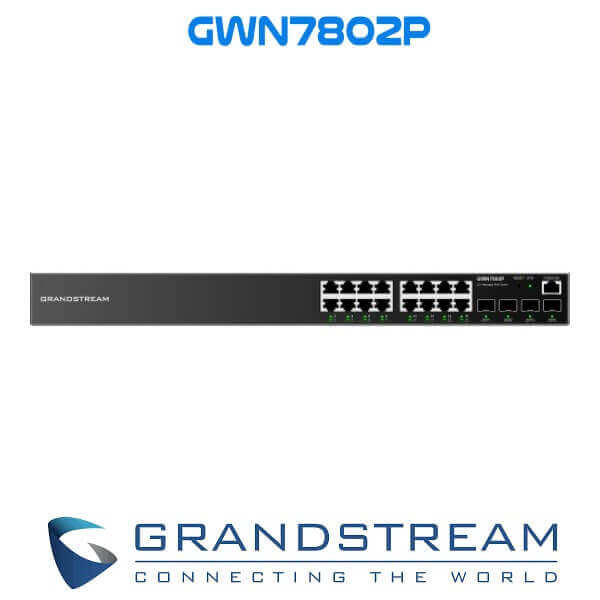 Grandstream GWN7802P 16-Port PoE Network Switch - IP Phone Warehouse