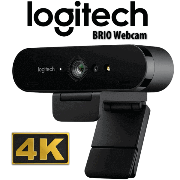 Doordeweekse dagen positie Optimaal Logitech BRIO – Ultra HD Webcam for Video Conferencing, Recording