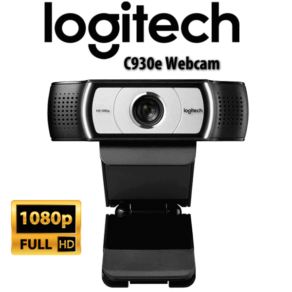 græs klodset Den anden dag Logitech C930e Webcam Nigeria - Full HD 1080p/30fps, 90°FoV, 4x Zoom